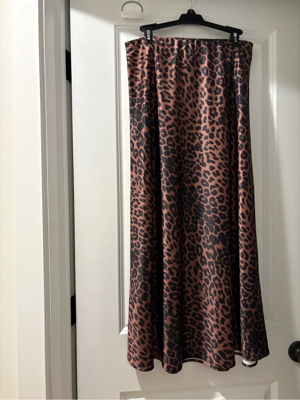Leopard Print Midi Skirt - Picture 2 of 2